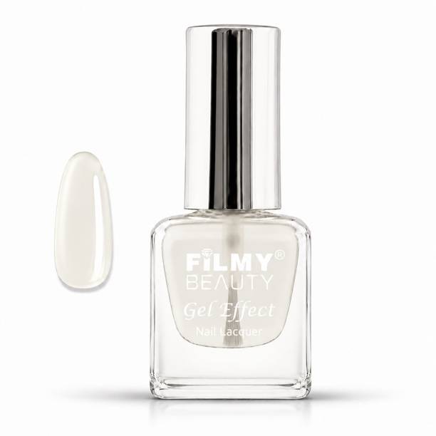 Filmy Beauty Gel Effect Nail Polish Water Jelly – Glossy, Quick-Dry, Long-Lasting (10 ml) CRYSTAL TOP COAT