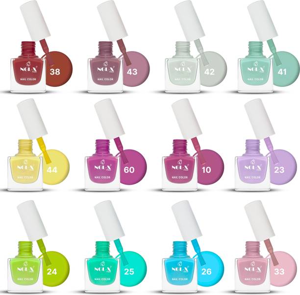 ngl-x Quick Dry Long Lasting Nail Polish Set A3 Multicolor
