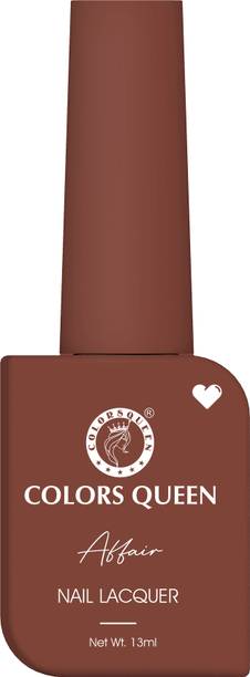 COLORS QUEEN Affair Matte Nail Lacquer, Chip Resisting, Long Lasting & Quick Dry Nail Polish Tequila Trick