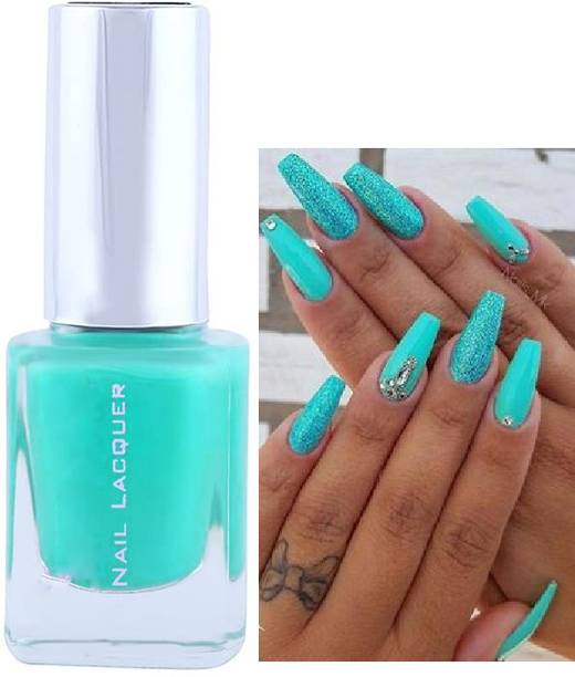 ADJD Nail Polish Long Lasting Quick Drying Sea green Sea green