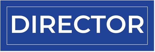 SignsExpress Plastic Nameplate for Director Room Name Plate