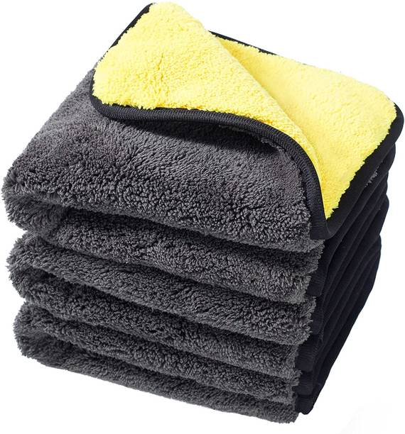 Trosskart Microfiber Napkin Set Multicolour 600 GSM,Microfiber Napkin For Kitchen Cleaning Multicolor Cloth Napkins