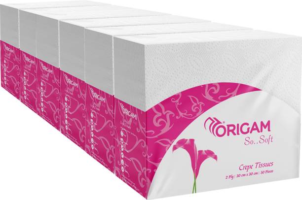 Origami Napkins White Paper Napkins