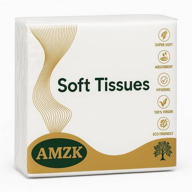 AMZK Soft tissues White Paper Napkins