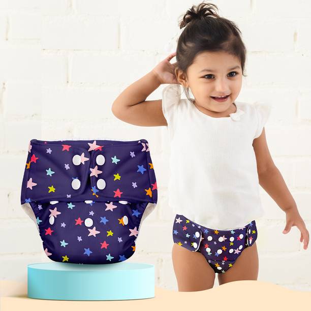 Superbottoms BASIC Cloth Diaper Washable & Reusable for 3M-3Y (1 Shell + 1 Insert)