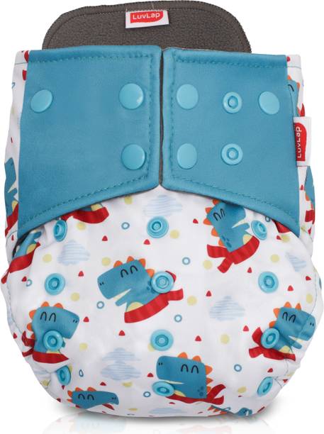 LuvLap Reusable Bamboo Charcoal Baby Cloth Diapers