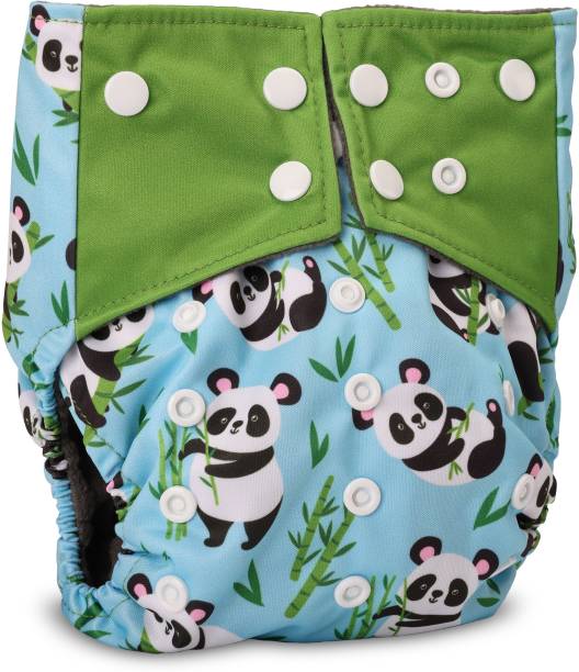 LuvLap Reusable Bamboo Charcoal Baby Cloth Diapers