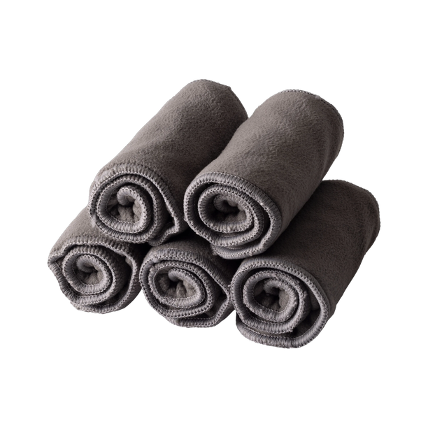 LuvLap Reusable Diaper Inserts (Set of 5) 5 Layers Bamboo Charcoal Inserts