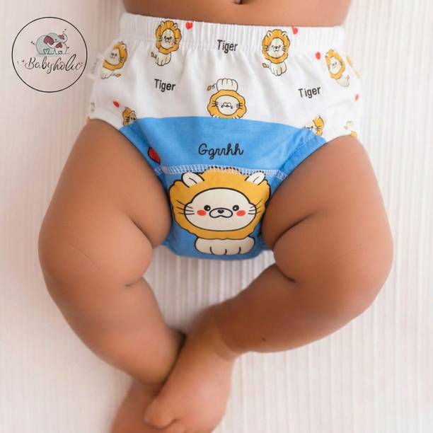 BABY HOLIC Reusable Baby Diaper Pants | Soft Cotton Potty Training Pants | Diaper pants