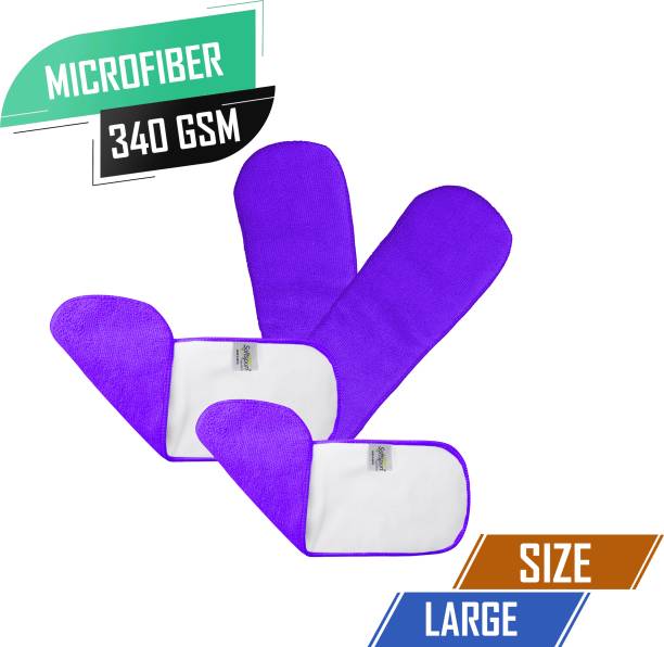SOFTSPUN Microfiber (4 LAYER) Baby Diaper Insert Pads