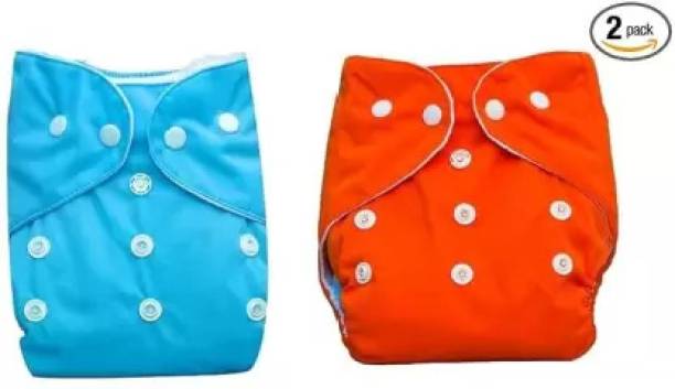 Catcart Baby Reusable Cloth Diapers + Insert Pad, Washable, 100% Absorption, 0 - 3 yrs.