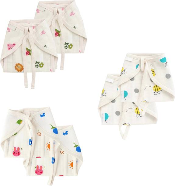 Nestlooms Baby Muslin Nappy (combo of 6)