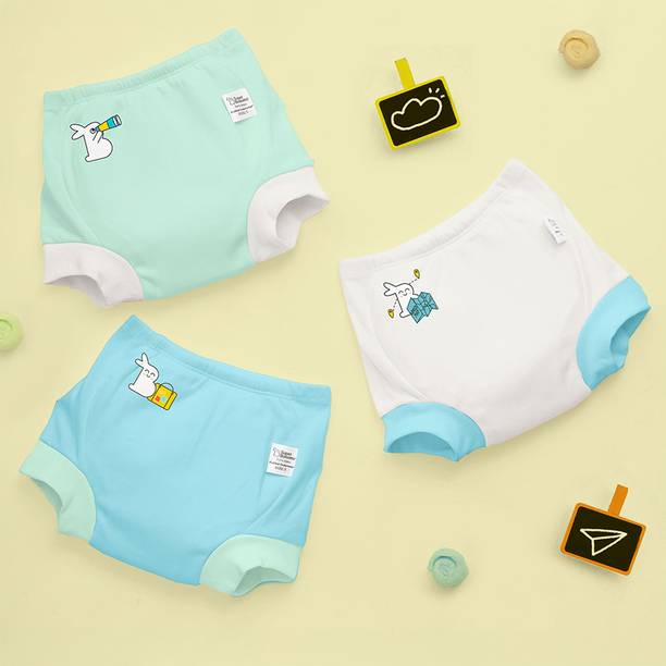 Superbottoms Padded Underwear for Potty Training & Mess-Free Diaper-Free time (3-4y, 3pcs)
