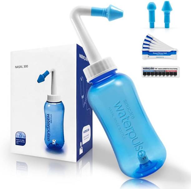 HASTHIP Neti Pots for Sinus Rinse Bottle Nose Wash Cleaner Pressure Rinse Nasal Manual Nasal Aspirator