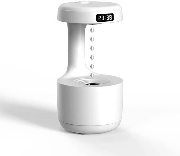 KYKHT Anti-Gravity Water Drop Humidifier Design With Sound & 24Hrs Led Display Portable Room Air Purifier