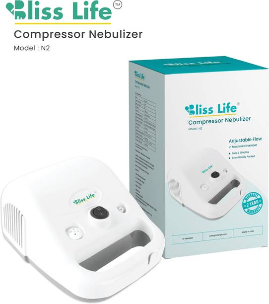 BLISS LIFE N2 LOW NOISE COMPRESSOR NEBULIZER WITH DIGITAL THERMOMETER Nebulizer