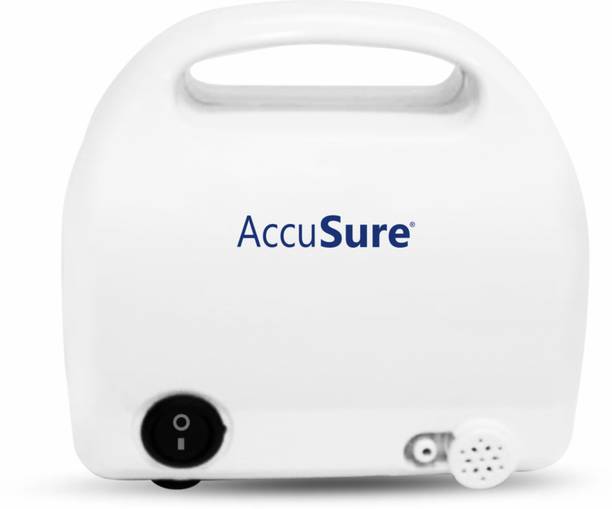 AccuSure Portable Machine For Adults & Kids - With Bio Compatibility Mask Kit Nebulizer