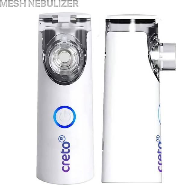 CRETO SY308 White Colour Mesh Nebulizer with Quiet and Smooth Use Nebulizer