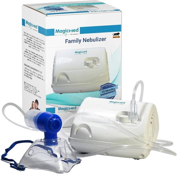MAGICMED - LIFE MUST GO ON Nebulizer Machine for Adults and Kids(3 YEAR WARRANTY) Nebulizer
