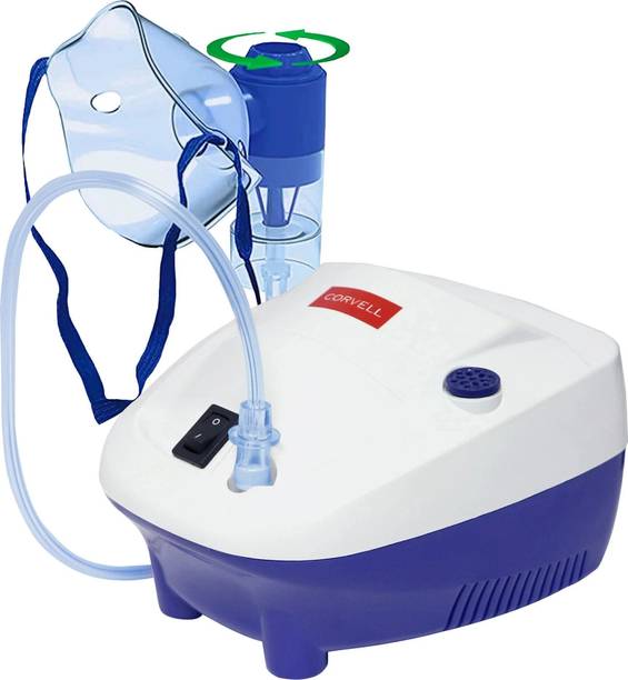 Corvell Nebulizer Machine for Adult and Kids with 2 Masks,1 Mouthpiece ,5 Filters Nebulizer