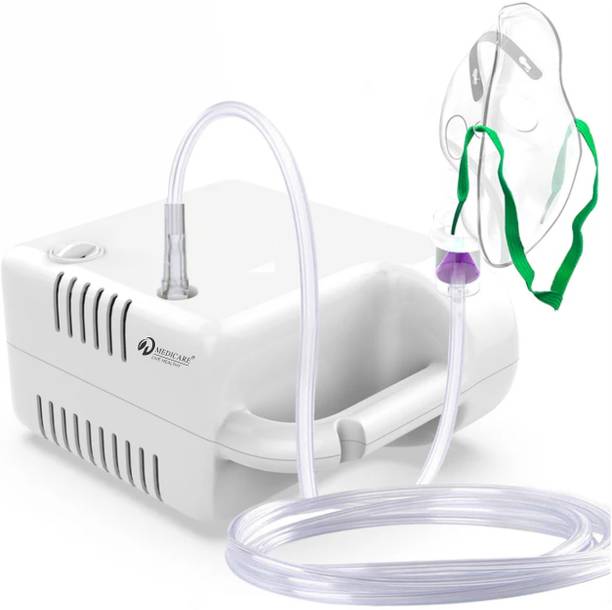 D MEDICARE Medical Compressor Nebulizer for Home Use | Fast, Powerful Inhalation Therapy Nebulizer