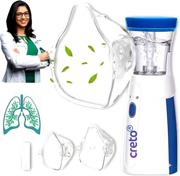 CRETO Mesh Nebulizer Silent and Compact Nebulizer Machine for Adult and Kids- JSL302 Nebulizer