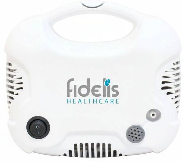 Fidelis Healthcare Nebulizer Machine For Adult and Kids | Portable with Adult & Kids Mask Nebulizer