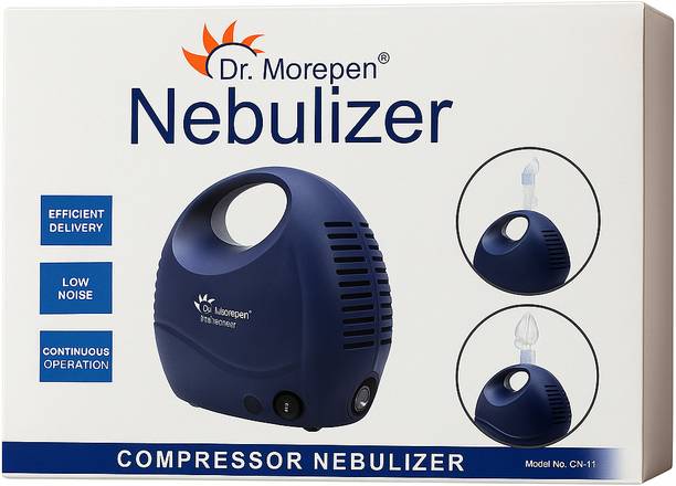 Dr. Morepen CN-11 used for both Adult and Child Nebulizer (Blue)
