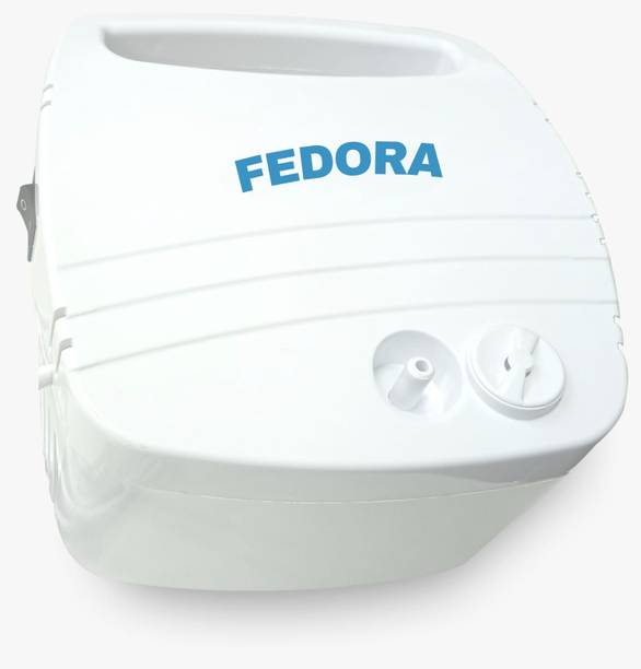 FEDORA EMPIRE Compressor Nebulizer Machine Complete Kit for Adults and Kids with Mask (White) Nebulizer