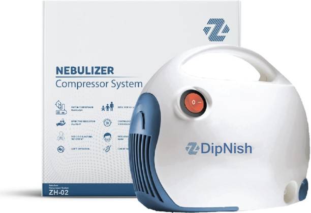 DipNish Nebulizer Compressor Machine for Adults & Kids With Mask... Nebulizer