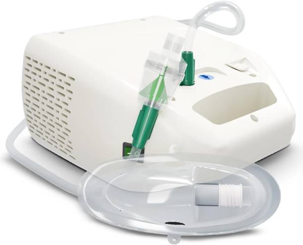 AGEasy Compact & Low Sound Compressor Machine Kit with Mouth Piece, Child & Adult Mask Nebulizer
