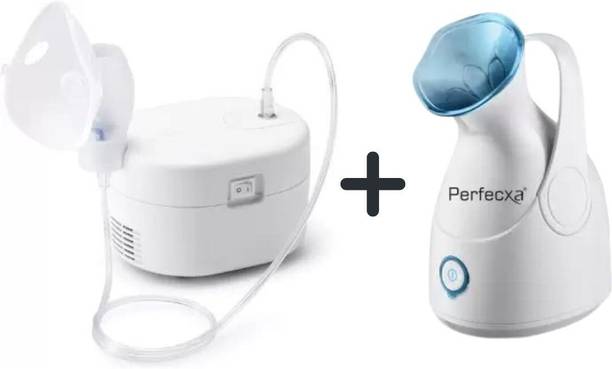 OMRON NE-C106 Powerful Performance and All Rounded Nebulizer + VHS 0390 Vaporizer and Nebulizer