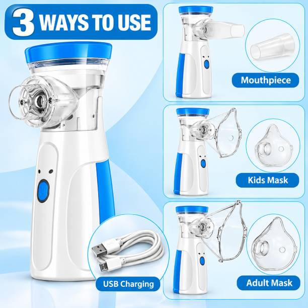 AELENCY Rechargeable Mesh Nebulizer for Kids and Adults Portable Nebulizer Machine AB101 Nebulizer