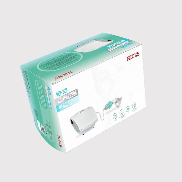Hicks Nebulizer Machine for Adults & Kids 3 Year warranty (NEB-220) Nebulizer