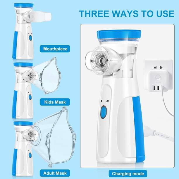 NLB ENTERPRISE Portable Rechargeable Nebulizer Machine for Kids and Adults NB100 Nebulizer