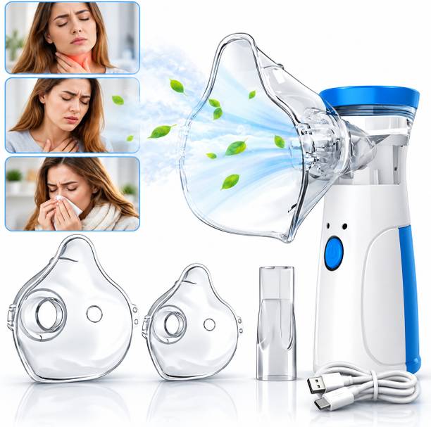 BIY ENTERPRISE Rechargeable Mesh Nebulizer for Kids and Adults Portable Nebulizer Machine BB101 Nebulizer