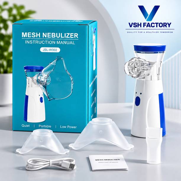VshFactory Portable Nebulizer Machine, Mesh Type for Adults & Kids Nebulizer