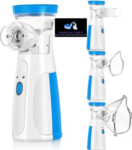 VshFactory Portable Mesh Nebulizer, Silent and Compact Nebulizer Machine for Adult and Kids Nebulizer