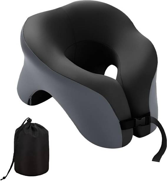 Ofifo Memory Foam Travel Pillow U Shape Neck Cushion for Airplane Car Train Neck Pillow