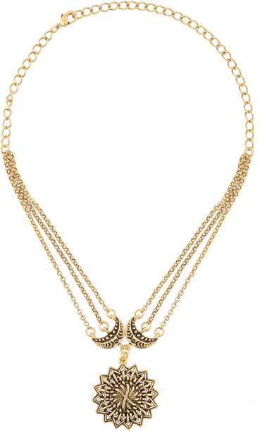 Woven Wonder Enterwined Choker Necklace Gold-plated Pla...