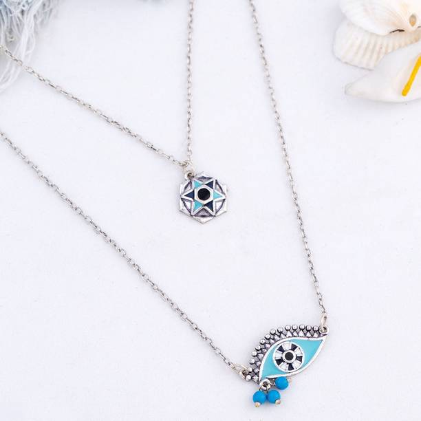 Silver Plated Brass Necklace