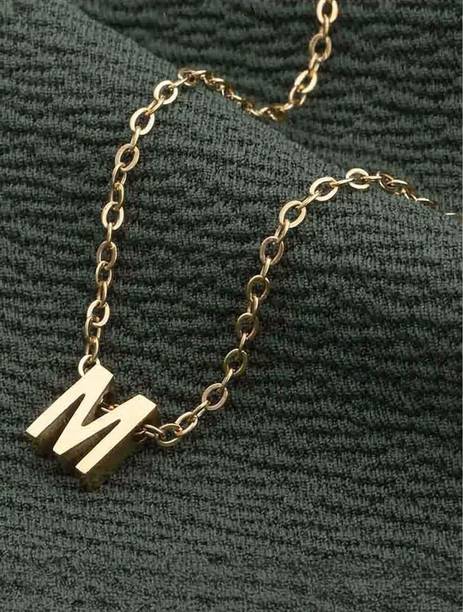 PALMONAS Gold-plated Plated Stainless Steel Chain