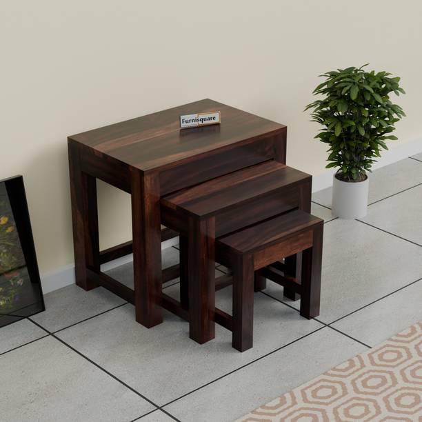 Furnisquare Solid Wood Nesting Table