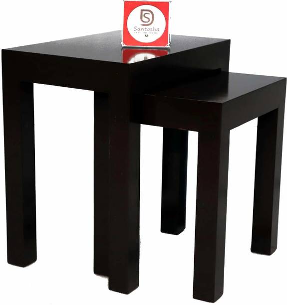 Allie Wood Rosewood ( Sheesham ) Solid Wood Nesting Table