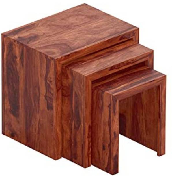 Urban Woods Solid Wood Nesting Table