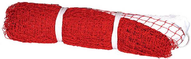 Luster all nylon Badminton(Racquet) Net (Red) Badminton Net