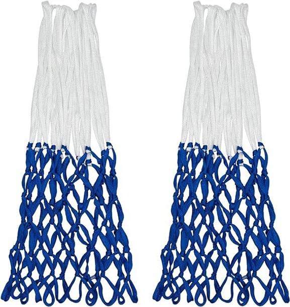 WNE Jaliwale WNE Professional Basketball Net – 12 Loops, Blue & White (2 Pieces) Basketball Net