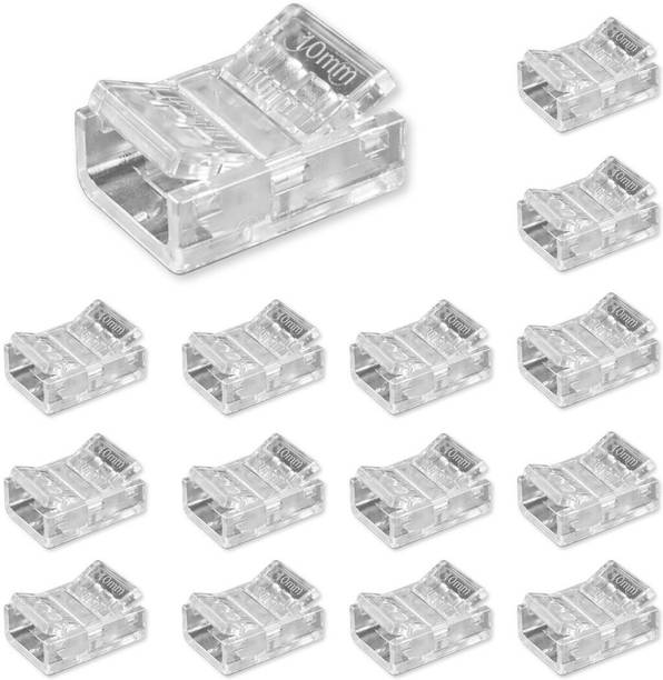 JP TECH HUB PACK OF 15 Straight led strip connector Network Interface Card