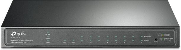 TP-Link TL-SG2210P 8 Ports 1000 Mbps Smart Network Swit...
