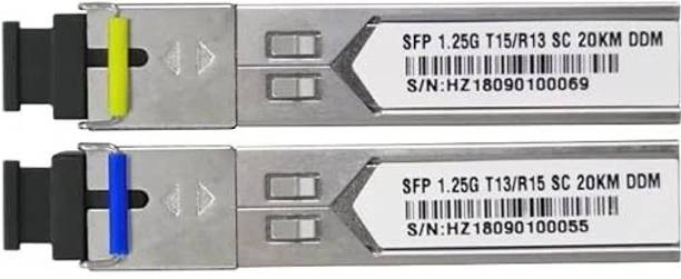 HANUTECH 1.25G DDM SCType Optical Transceiver Bidi SFP ...